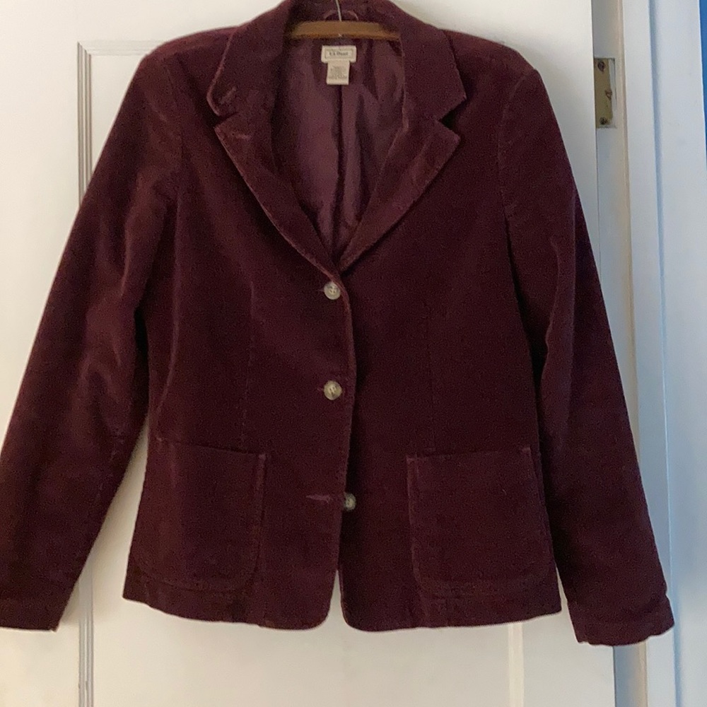 LL Bean Corduroy blazer